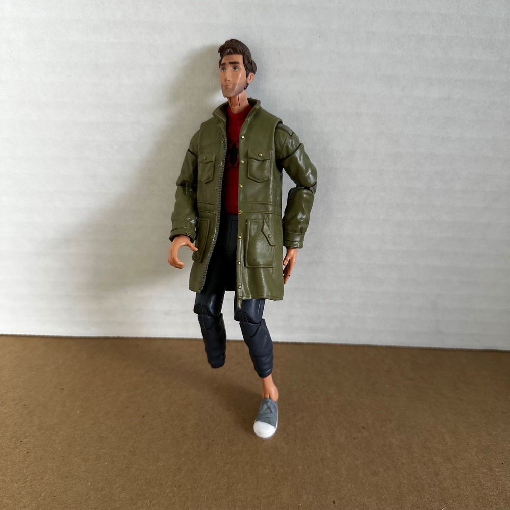 Marvel Peter B Parker Action Figure Unisex 6in Green Fair Spider-Verse F0256